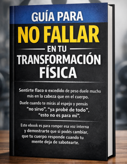 Guia para tu transformación física + 5 bonos de REGALO