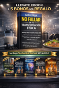 Guia para tu transformación física + 5 bonos de REGALO